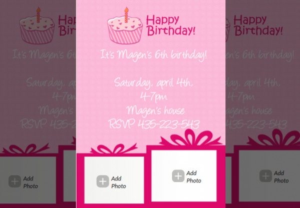 Free Birthday Party Invitation
