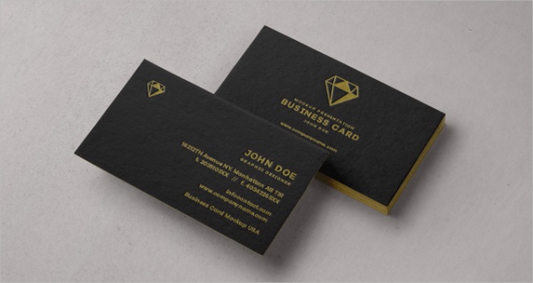 Free Business Card Mockup