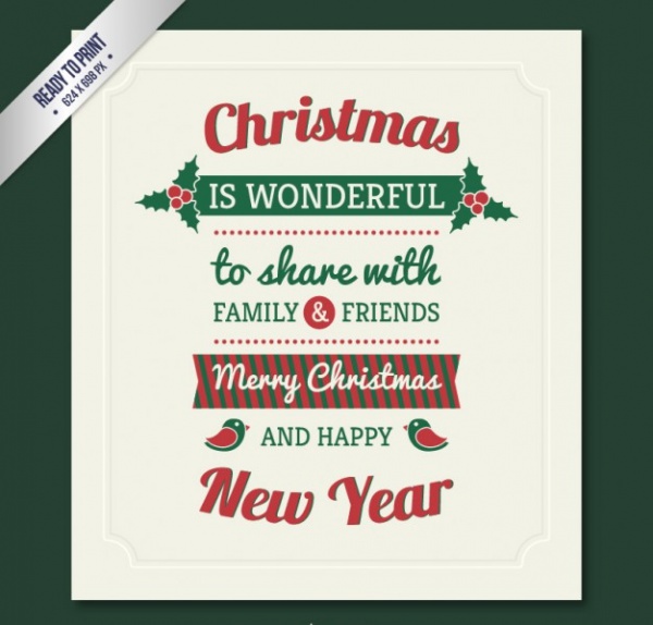 free-christmas-greeting-design