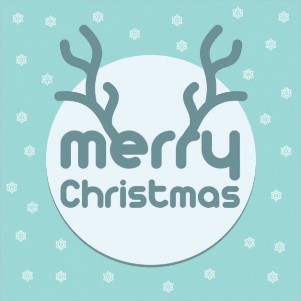 free-christmas-typography-design