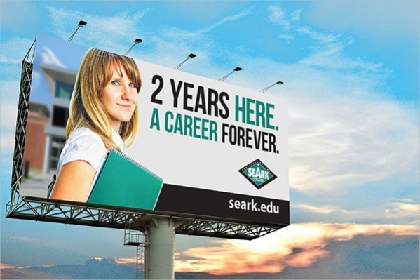 free-college-billboard-template