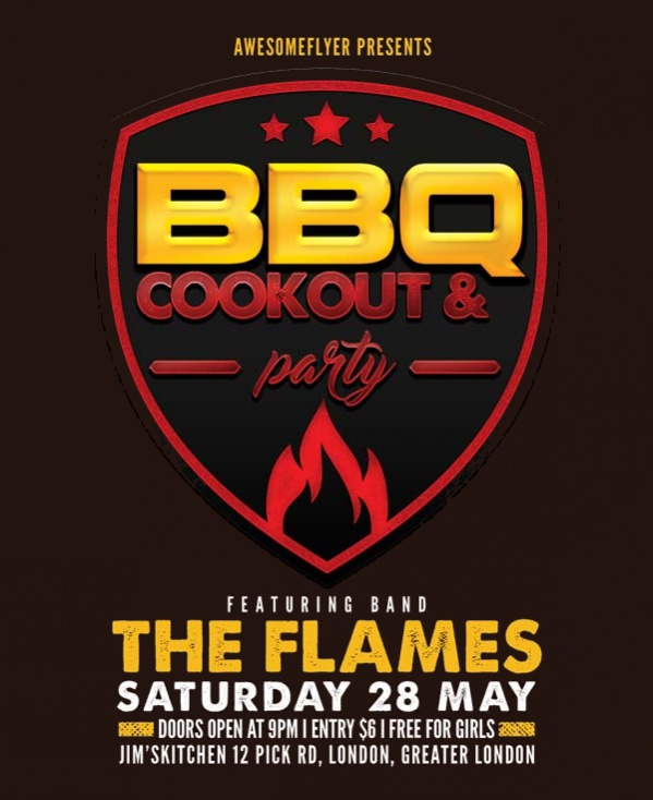 FREE 19 Fabulous Cookout Flyer Templates In MS Word PSD Vector EPS 