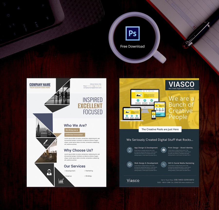 free corporate flyer template