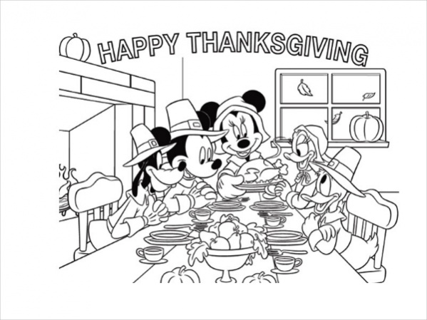 FREE 10+ Thanksgiving Coloring Pages in AI | PDF