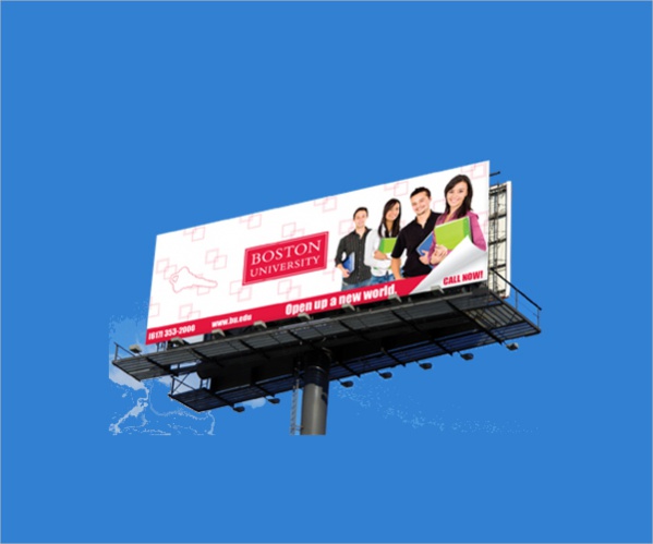 free-education-billboard-template