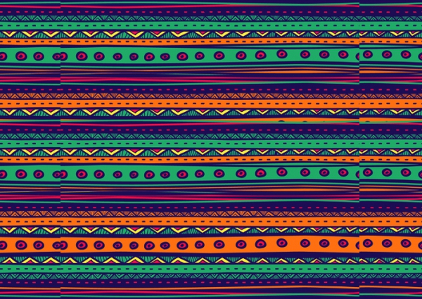 Free Ethnic Tribal Pattern Design