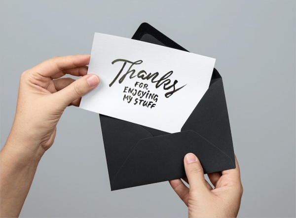 Free Greeting Card Mockup