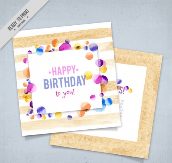 Free Happy Birthday Card