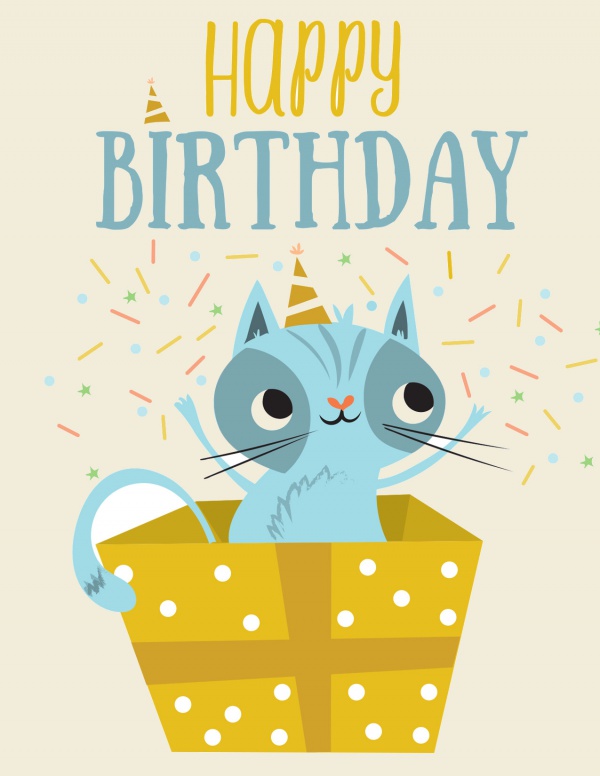 Free Hello Kitty Birthday Card
