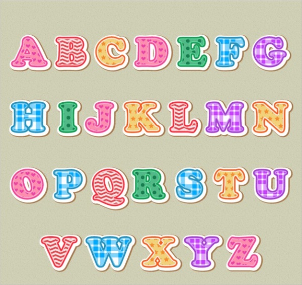 Pretty Alphabet Letters Printable