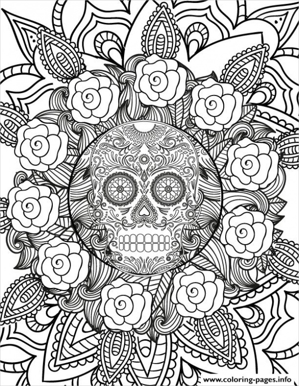 free coloring pages for adults to printable