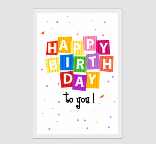 Free Printable Birthday Card