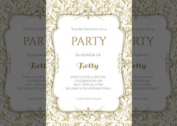 Free Printable Party Invitation