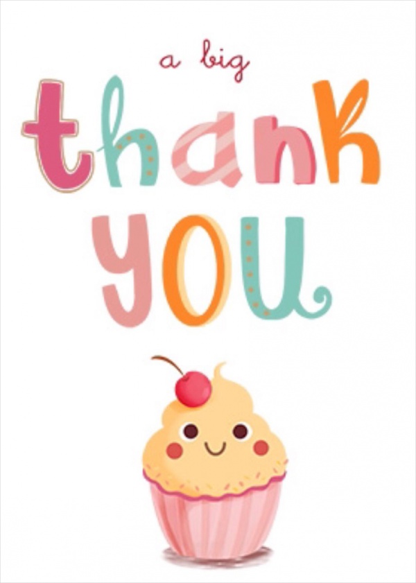 Free Thank You Card Templates Printable