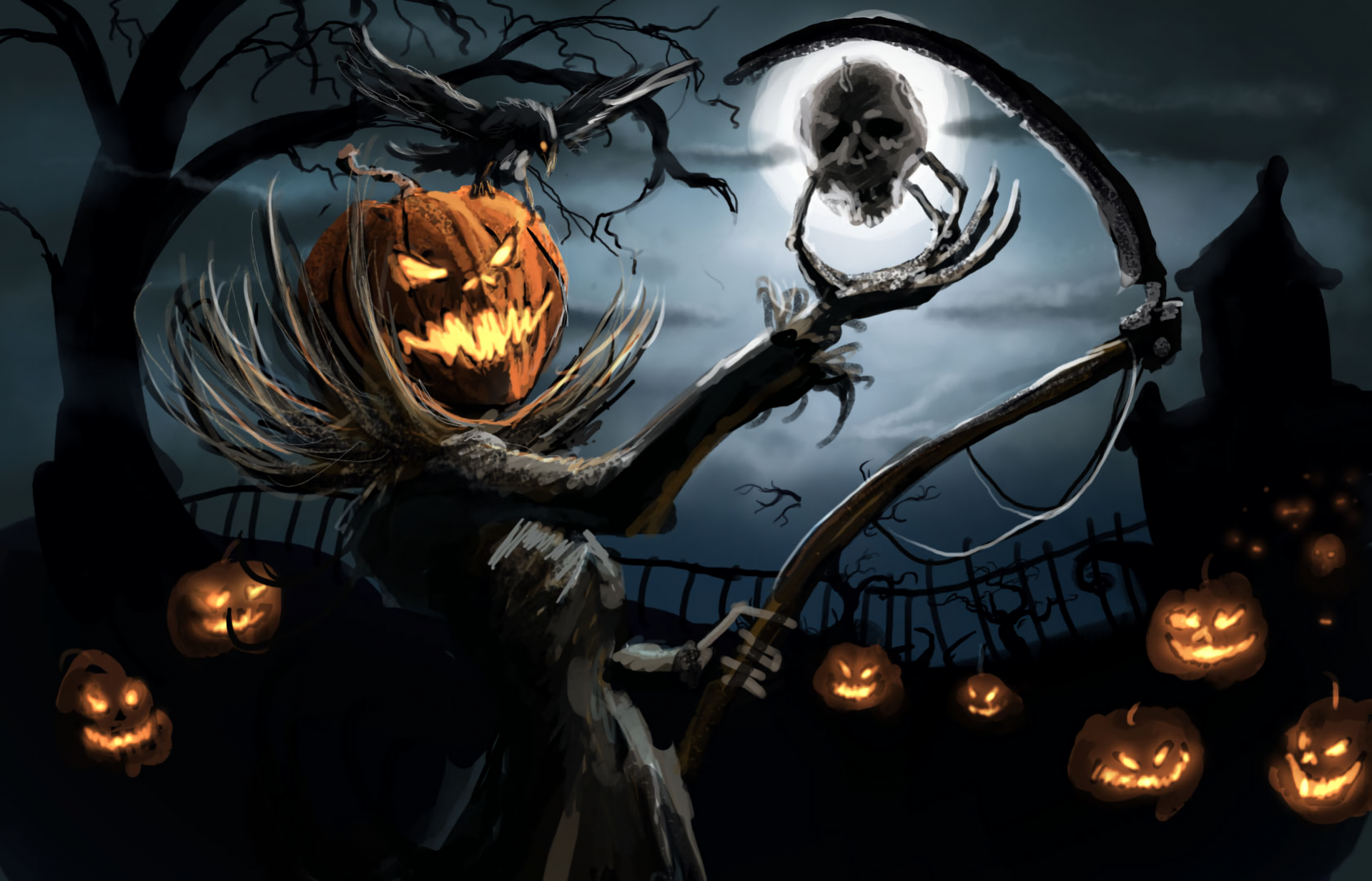 FREE 21+ Halloween Wallpapers in PSD | Vector EPS | AI