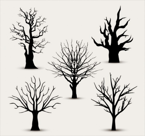 free-tree-silhouettes-design