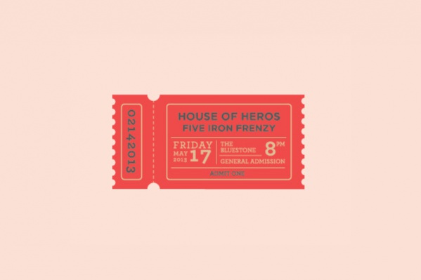 Free Valentines Ticket Design