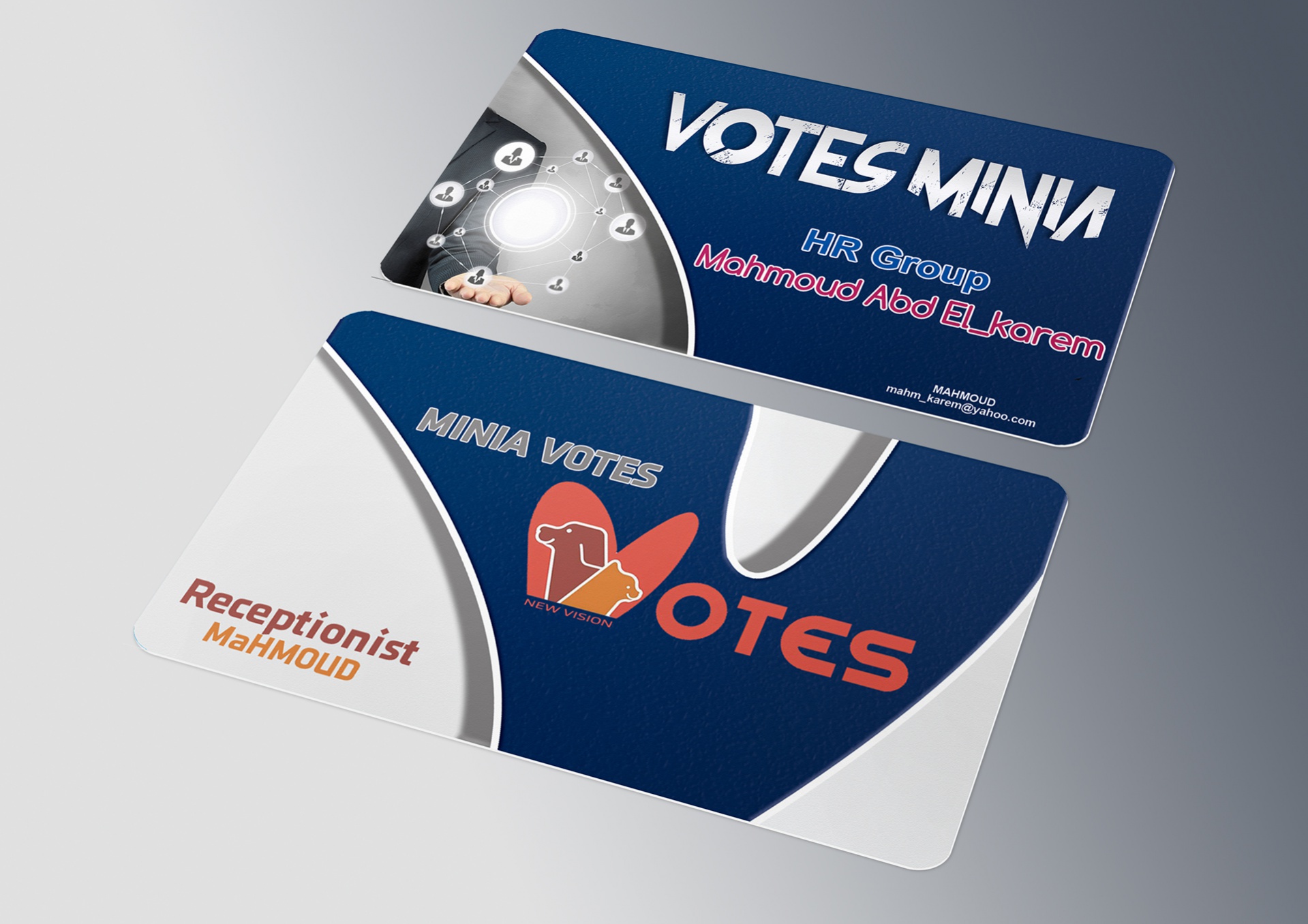 Free Votes ID Card Design