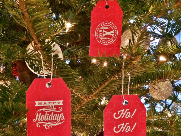 Holly Jolly Gift tags Designs