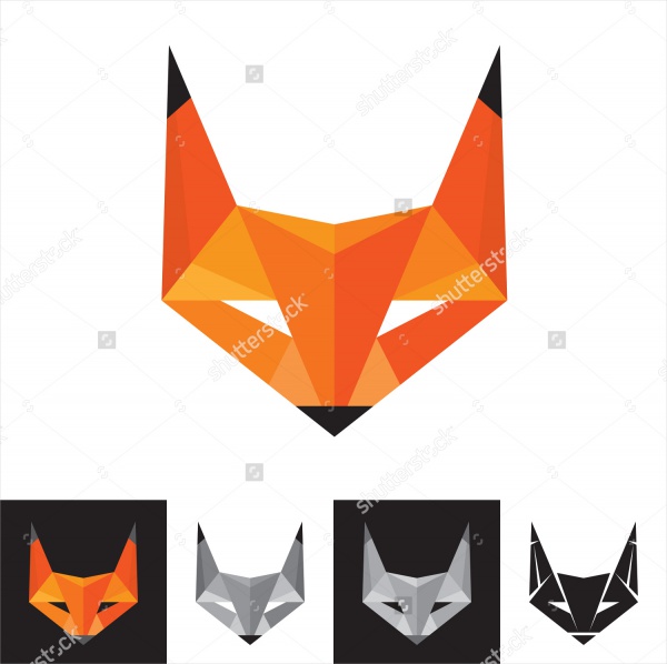 Geometric Animal Logo Design