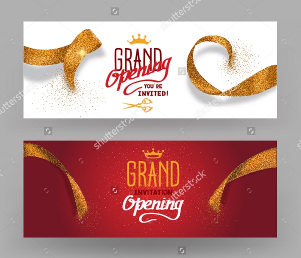 Grand Opening Party Banner