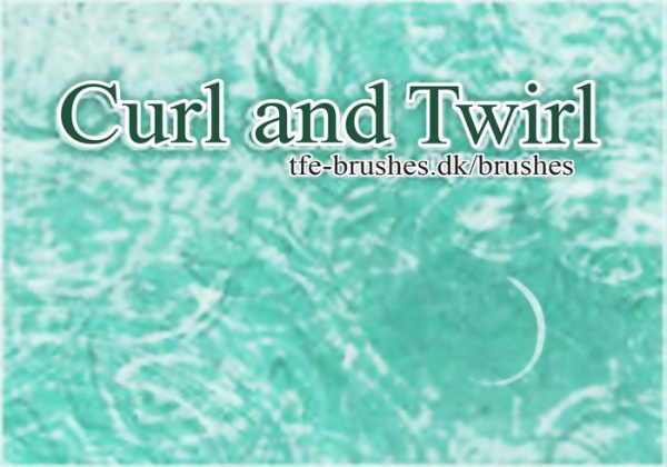 Grunge Curl and twirl Brushes