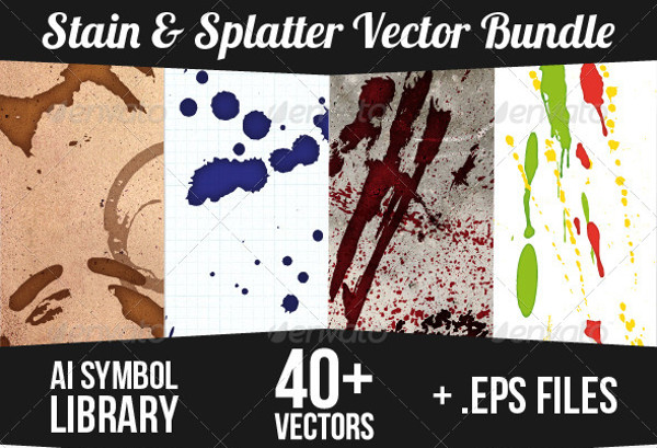 High Quality Splatter Vectors