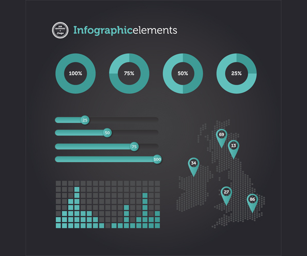 Highly Editable Infographic Vector
