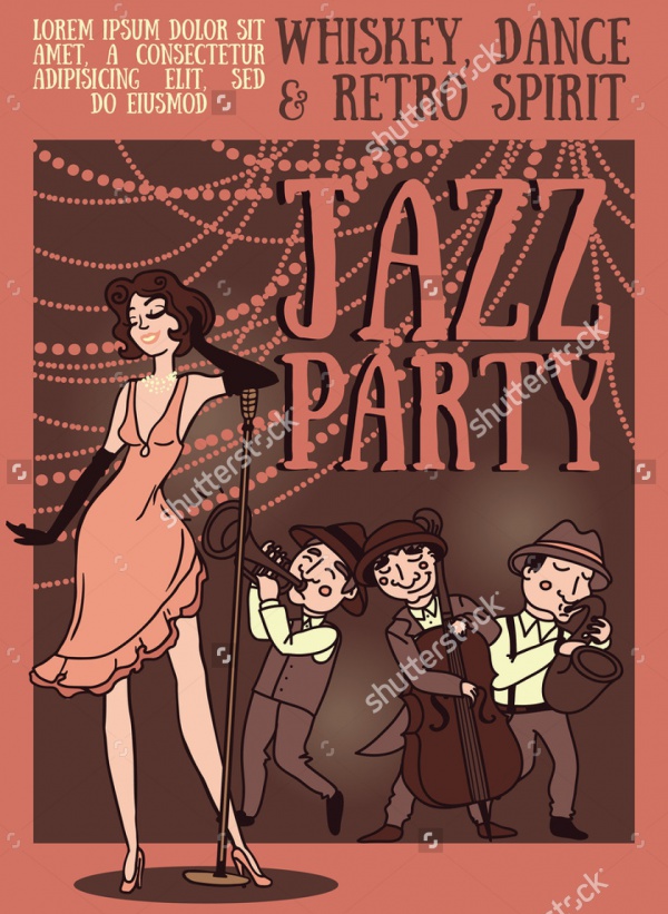 Jazz Band Flyer Design