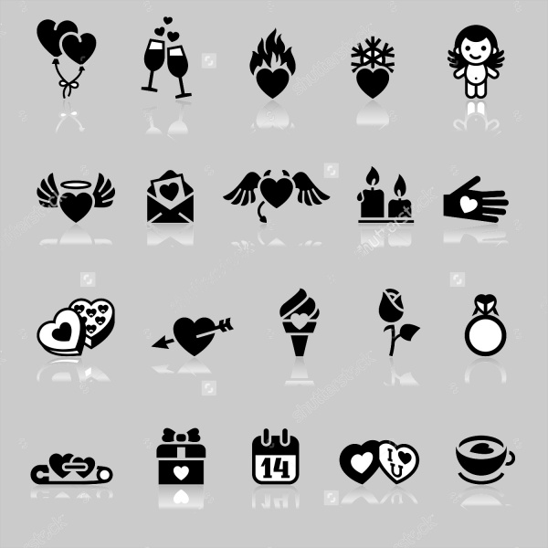 Minimal Icons for Anniversary
