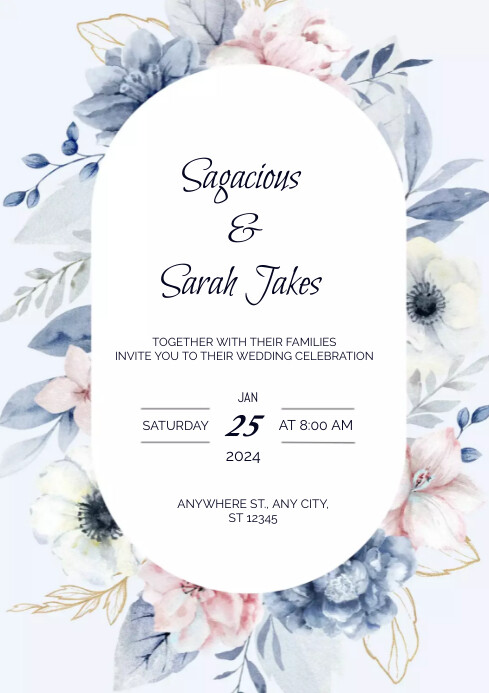 Modern Wedding Invitation