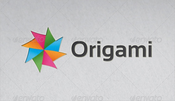 Origami Logo Style for Star