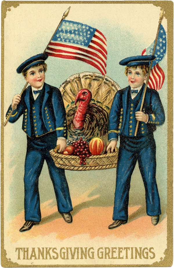 Patriotic Thanksgiving Image Clipart