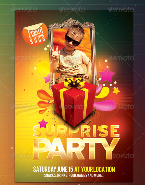 Printable Surprise Party Invitation