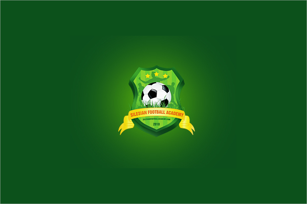 Professional Football Player Logo