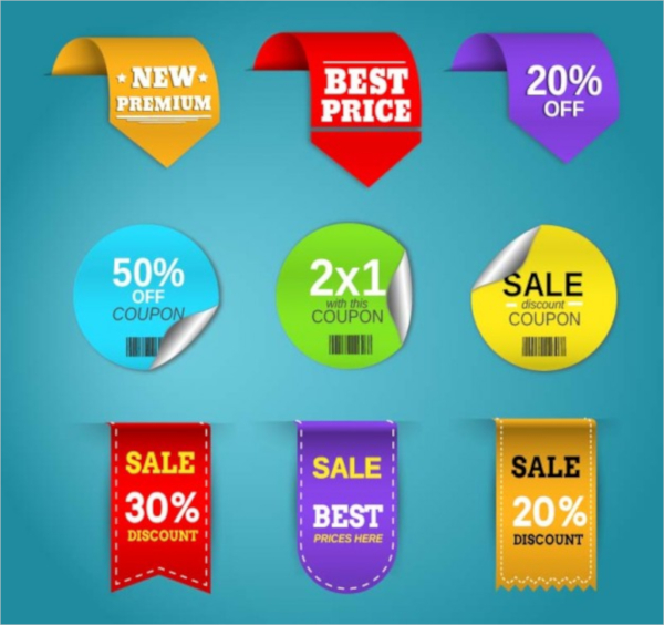 Promotion price labels