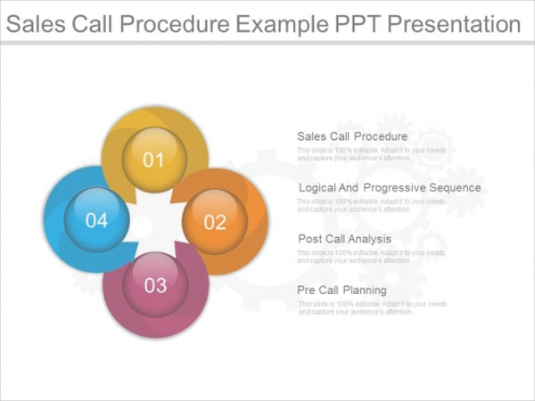 Sales Call Procedure Example Presentation