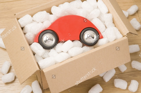 Toy Car Product Packaging