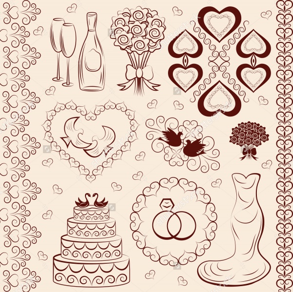 Wedding Bouquet Clipart