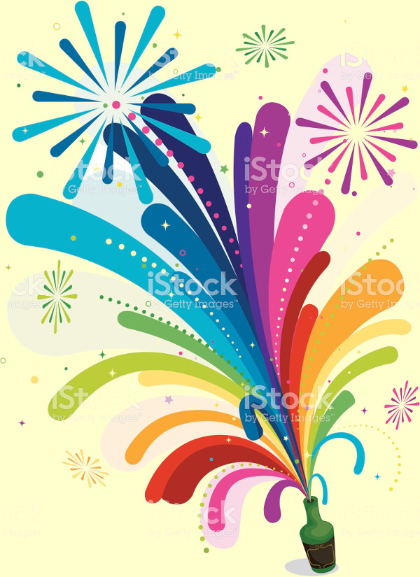fabulous COlored Star Clipart