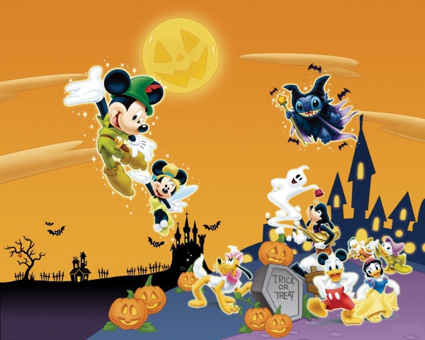 Free Disney Halloween Wallpaper