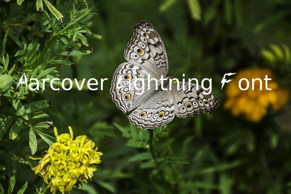 Aarcover Lightning Font