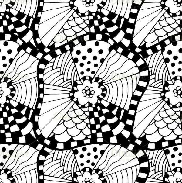 Abstract Seamless Tribal Patterns