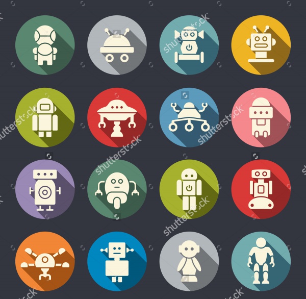 Android Robot icons 