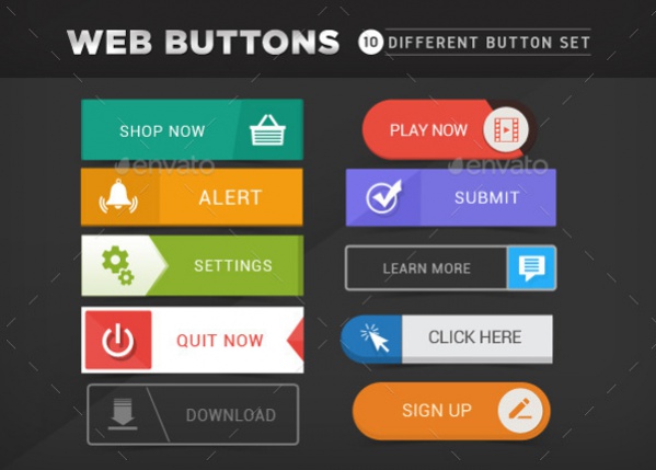 Animated Web Buttons