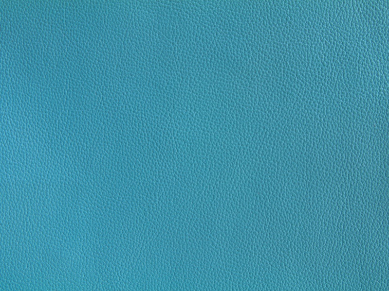 Blue Colored Leather Texture