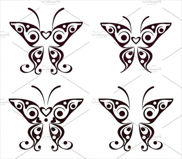 Butterfly Tattoo Design