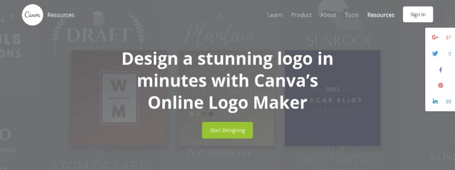 Canva - Online Logo Maker