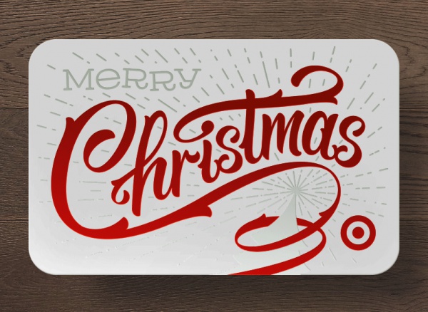 Christmas Hand lettering Card