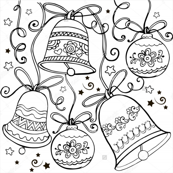 Christmas Ornament Coloring Pages